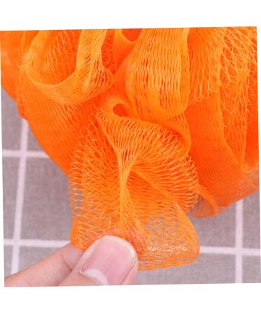 4 Pcs Shower Ball Bath Ball - Soft Mesh Sponge Pouf for Ultimate Relaxation | International Shipping - Buy Online on GoSupps.com