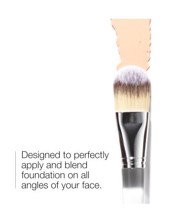Clinique Foundation Blending Brush for Liquid Powder & Cream - Achieve Buildable Coverage - Buy Online on GoSupps.com
