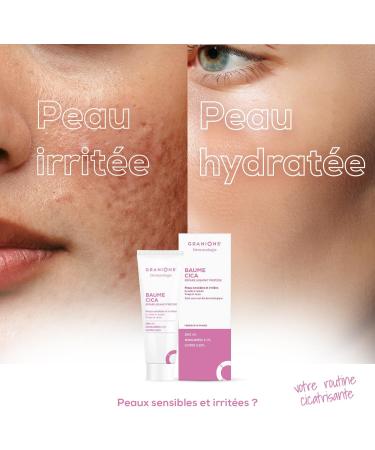 CICA Healing Cream - GRANIONS Dermatologie - Moisturizing Cream for Babies Children Adults - Vegetable Glycerine + Zinc + Copper - Soothing Balm - Sensitive and Irritated Skin - Face and Body - 40 - Buy Online on GoSupps.com