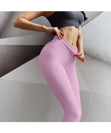 Geilisungren Women s Butt Lifting High Waist Yoga Pants - Stretchy Striped Fitness Leggings for Running & Workout - Buy Online on GoSupps.com