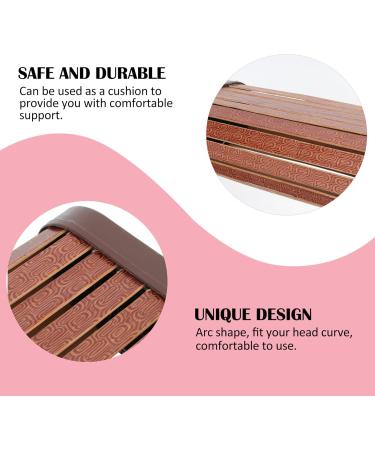 Buy Cabilock Neck Pads for Summer Shoulder Care | Breathable Wood Spa Relaxation | Natural Relief Roller & Support | 31x17cm - Buy Online on GoSupps.com