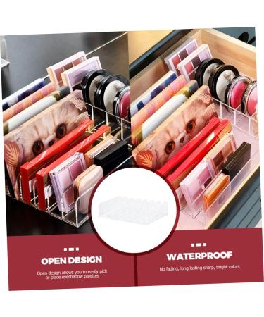 Didiseaon 2pcs Eyeshadow Vanity Holders Organizers Palettes Stand Organizer Makeup Containers Cosmetic Beauty - Buy Online on GoSupps.com