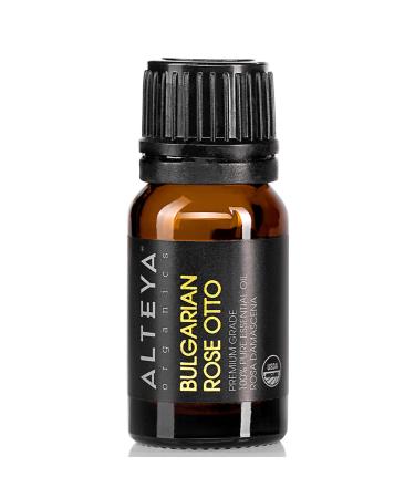 Altenya Bio essential oil Bulgarian rose (Damascus rose oil) 10ml-100% USDA certified purely authentic water vapor distilled direct sale from the rosenan bauer Altenya Organics 10 ml (1 Pack) - Buy Online on GoSupps.com