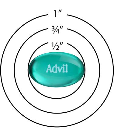Advil Regular Strength Ibuprofen Pain Relief Mini-Gels Capsules Fast Acting Pain Relief for Migraine Back Neck Joint and Muscle Relief 200mg (70 capsules) - Buy Online on GoSupps.com