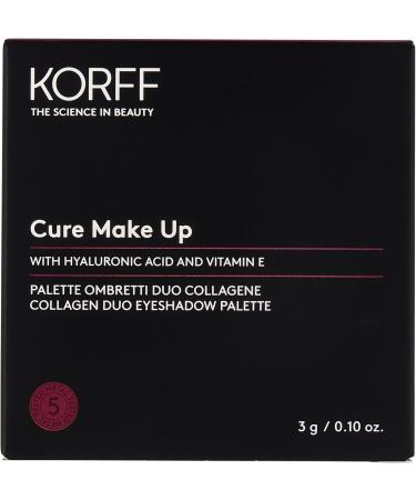  Korff KORFF Duo Eyeshadow Palette Eye Make-up 2 couleurs Highlighter Effect Natural to Intense Finish Cosmetic Bag with Applicator and Mirror 02 Cherry Blossom - Buy Online on GoSupps.com