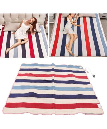 Chiciris 180x160cm Electric Heating Blanket with Timing Function - Safe 12-Hour Auto Power Off EU Plug (220V) for Home & Car Comfort - Buy Online on GoSupps.com