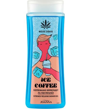  Joanna Joanna Extremely refreshing shower gel moisturising shower gel aromatic iced coffee scent does not dry skin soft and pleasant on the skin with hemp extract 300 ml - Buy Online on GoSupps.com