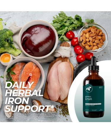 Mountain Meadow Herbs Herbal Iron - 2 oz - Gentle Herbs to Support and Regulate Iron Metabolism and Absorption 2 Fl Oz (Pack of 1) - Buy Online on GoSupps.com