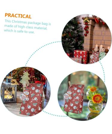 OUNONA 4 Sets Paper DIY Advent Calendar Bags Candy Pockets Kraft Bags Candy Bags - Buy Online on GoSupps.com