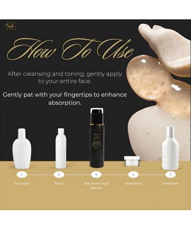 SC Sapphire Organic Snail 96 Mucin Power Serum | Hydrating Anti-Aging Essence | Menopause Skin Care | 100ml Glass Bottle - Buy Online on GoSupps.com