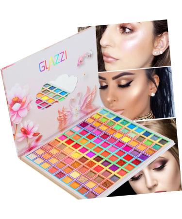 Angoily 1 Box Eyeshadow Palette Highlighters Makeup Pallette Eyeshadow Pallet Glitter Powder Cosmetics - Buy Online on GoSupps.com