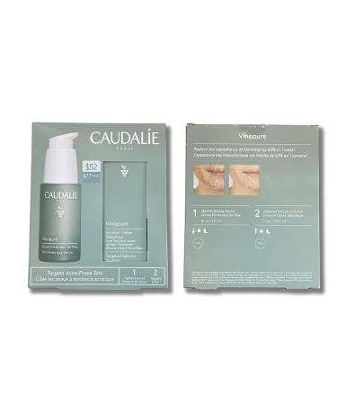 Caudalie Acne-Prone Skin Essentials Set | Salicylic Acid Serum & Free Spot Solution - Best for Clear Skin - Buy Online on GoSupps.com
