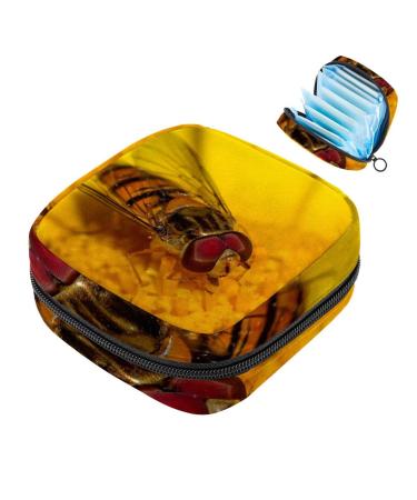 Menstrual Bag with Zipper for Women Girls (Eristalinus)