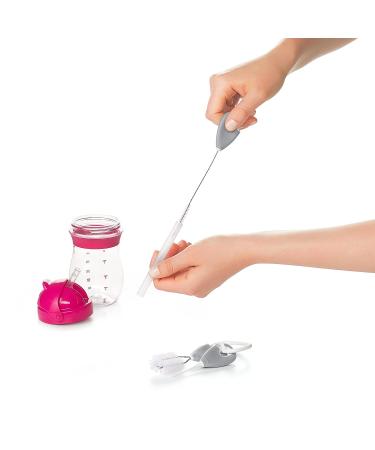 OXO Tot Straw & Sippy Cup Cleaning Set - Gray | Easy Cleaning Solution - Buy Online on GoSupps.com