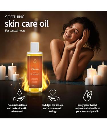 Vibratissimo Hot Moments Warming Soothing Massage Oil Erotic Love Oil 100 ml Hot Moments 100 ml (Pack of 1) - Buy Online on GoSupps.com