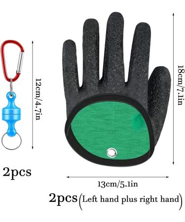 Jinxian Waterproof Fishing Gloves - Stab-Resistant Anti-Cut with Magnetic Buckles for Safe Pike & Zander Handling - Best Fishing Accessories - Buy Online on GoSupps.com