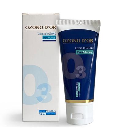 Ozono d'Or - Hand cream for cracked hands 100% natural and biological ozone |Hand cream for very dry hands with ozonized olive oil.|50 ml
