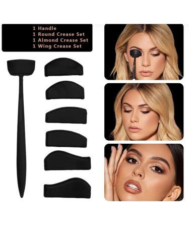 Elder Shadow Folding Liner Set | 6-in-1 Silicone Eyeshadow Stamp | Reusable Applicator for Fast Eye Makeup | Perfect for Beginners & Creative Artists - Buy Online on GoSupps.com