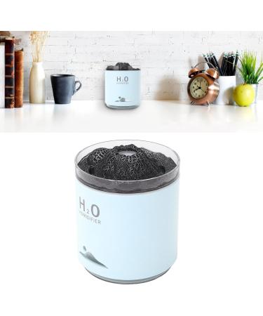 Large Capacity Essential Oil Diffuser & Volcano Night Light Humidifier - Blue Aromatherapy Air Freshener - Buy Online on GoSupps.com