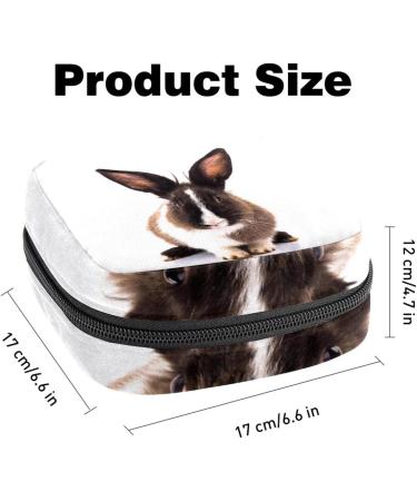 Women's Cute Rabbit Binding-Up Bags | Multi-Purpose Tampon Storage with Zip Pockets - Ideal for Menstrual Needs - Buy Online on GoSupps.com