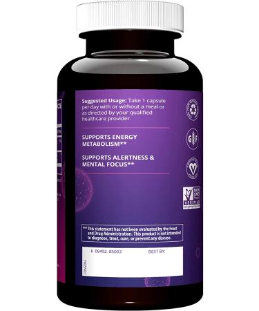 MRM Acetyl L-Carnitine 500mg - 60 Vegan Capsules for Energy & Focus - Buy Online on GoSupps.com