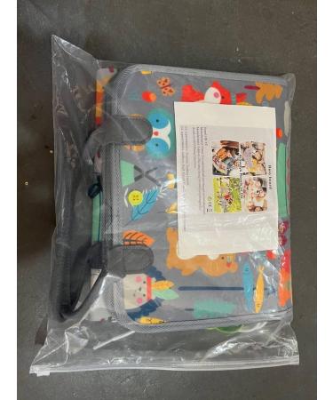Hb.ye BusyBook Busy Board for Toddlers | Montessori Educational Sensory Toy | Develop Motor Skills & Learning for Ages 1-4 | Gray - Buy Online on GoSupps.com