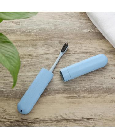 Esui 3-Piece Portable Toothbrush Set | Toothbrush Box & Protective Cover | Travel-Friendly Family Toothbrush Container - Buy Online on GoSupps.com