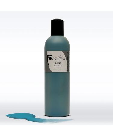 Senjo Color Basic Body Painting Colors I Cosmetic Body Paint Water Soluble | Liquid for Airbrush and Brush I 250ml Caribbean Blue