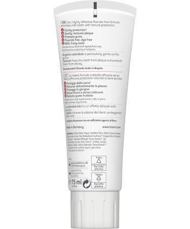 Lavera Organic Kids Toothpaste Fluoride Free - 2.54 fl oz | Safe & Natural | International Shipping - Buy Online on GoSupps.com