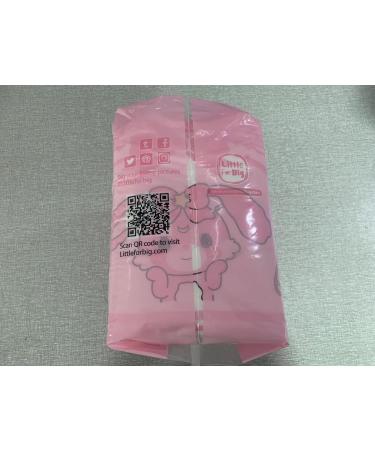 LittleForBig Adult Printed Diaper 10 Pieces - Baby Usagi Pink L - Large 36-48 - Buy Online on GoSupps.com