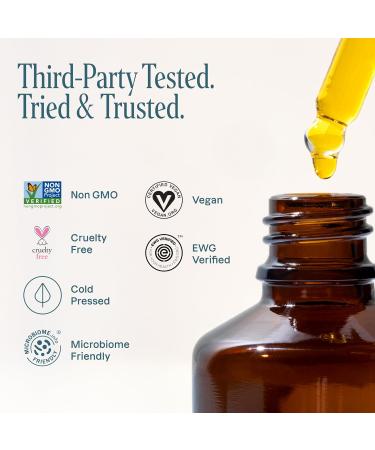 Cliganic Non-GMO Jojoba Oil Bulk 32oz 100% Pure - Natural Cold Pressed Unrefined Hexane Free Oil for Hair & Face - Buy Online on GoSupps.com