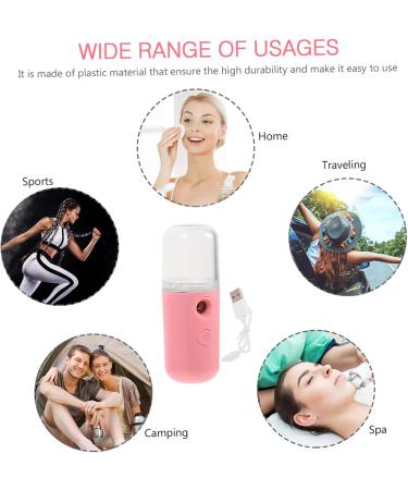 Mini Humidifier Steamer Pot Mini Home Humidifier Hot Face Sprayer Face Steamer Spray Meter Make up - Buy Online on GoSupps.com