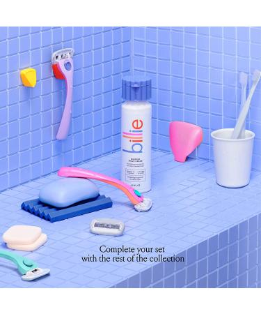 Billie 5-Blade Womens Razor Travel Case - Cool Blue | Convenient Razor Case for Travel - Buy Online on GoSupps.com