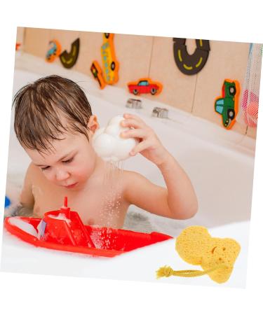 HAPINARY 1pc Shower Wipe Sponges Bathing Sponge Foam Rub Shower Sponge Bath Sponge Bathing Brush Shower Brush Pouf Bath Sponge Wood Pulp Fiber Bath Cotton Body - Buy Online on GoSupps.com