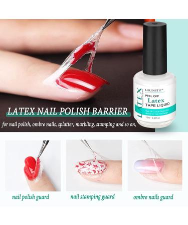 LOUINSTIC Nail Polish Remover Gel - 3-5 Minute Removal with Latex Tape | No Foils Needed - Buy Online on GoSupps.com