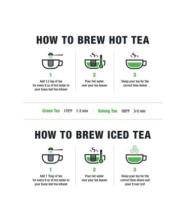 Tiesta Tea Premium Loose Leaf Peaches N Green Tea - 1.5 oz (42.5 g) - Buy Online on GoSupps.com