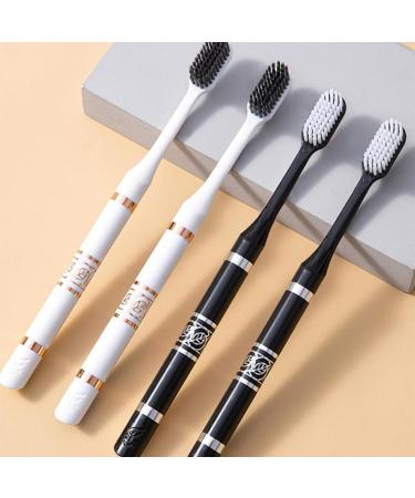 Matching Couple Brushes | Stylish Black & White Toothbrush Set | Perfect for Couples - Buy Online on GoSupps.com