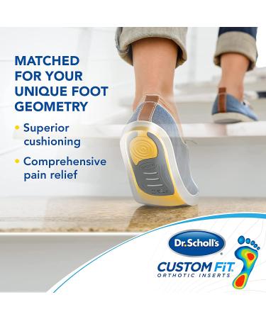 Dr. Scholl's Custom Fit Orthotic Inserts CF 440 Red 1 Pair - Pack of 1 - Buy Online on GoSupps.com