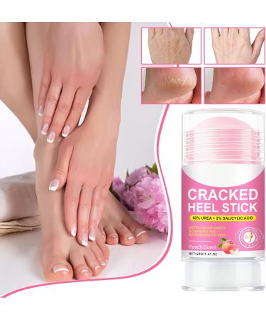  Qkbuza Foot Creams and Lotions - Nourishing Moisturizing Roller 40g Skin Softening Stick - Daily Night Travel Bathroom Home Personal Care for Cracked Heels - Buy Online on GoSupps.com
