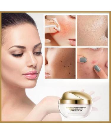 YUNFAX Moisturizing Brightening ToneUp Cream 50 g Luxe Radiance Concealer & Hydrating Foundation Full Body Use to cover blemish and uneven skin ideal for lazy makeup and all skin types Bullet 2 pieces - Buy Online on GoSupps.com