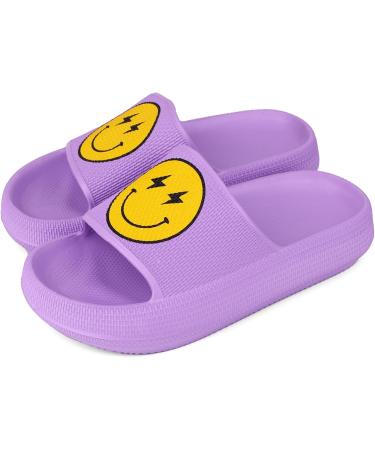 Children's Slip-Proof Bathing Sandals | Girls & Boys Summer Shower Shoes EU 29-37 - Violet - Buy Online on GoSupps.com