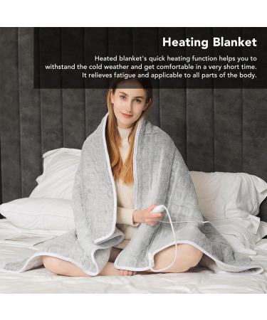 HEEPDD Heating Blanket - Skin Washable Soft Flannel Automatic Shutoff Constant Temperature - Perfect Gift (EU Plug 230V) - Buy Online on GoSupps.com