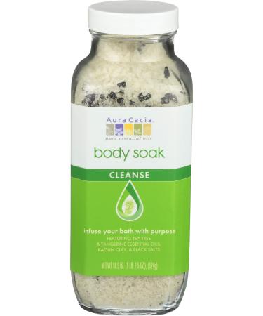 Aura Cacia Cleanse Body Soak | 18.5 oz.