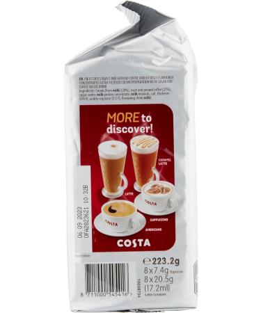 Tassimo Costa Latte Coffee Pods 1x 8 - Buy Online on GoSupps.com