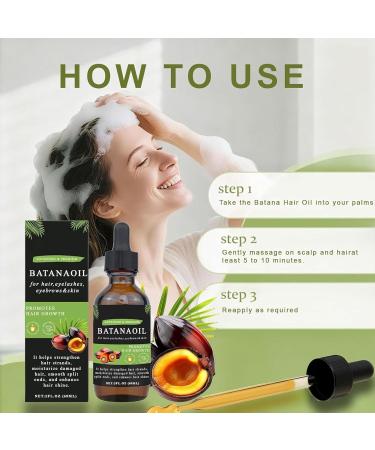 Hair Care Oil 60ml Moisturizing Enhancer Moisturizing Hair Thickening Oil for Split Ends Hair Thinning Hair Loss Shine Heat Styling Men Women and - Buy Online on GoSupps.com