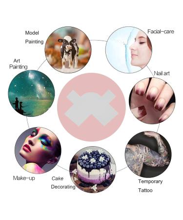 Sonew 5pcs Hairline Enhancement Card - Professional Hairline Applicator Tool for Barbers & Personal Use (White) - Perfect Line Up Solution - Buy Online on GoSupps.com