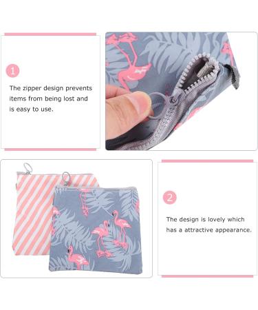 Exceart 4-Piece Cotton Storage Bags for Women - Stylish Napkin Bandage & Tampon Holders - Mint Outdoor Handbag - Buy Online on GoSupps.com