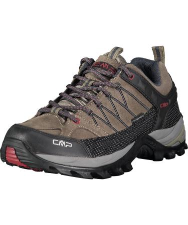 CMP Women's Rigel Low Shoes Wp Trekking & Hiking Shoes 44 EU Dark Green Anthracite Torba Antracite