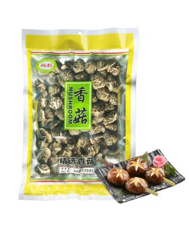 Dried Shiitake Mushrooms, Soft Texture Dried Mushrooms Dehydrated, Premium Grade Natural Grown Mushroom, No Fumigation Sulfur 6 oz