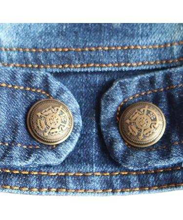 Stylish Dog Denim Jacket Vest | Pet Fashion for Small & Medium Dogs & Cats | Summer Clothing & Sweater Options - Buy Online on GoSupps.com